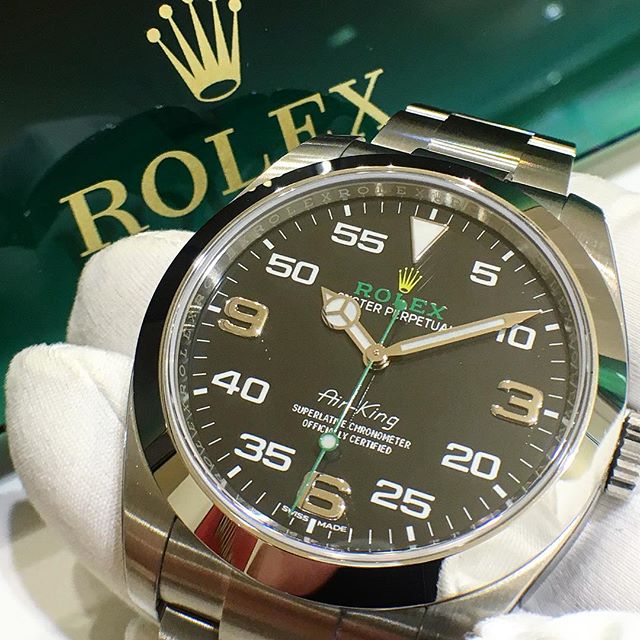 Rolex Air-King Ref. 116900, (c) Instagram @jeweler_in_paradise