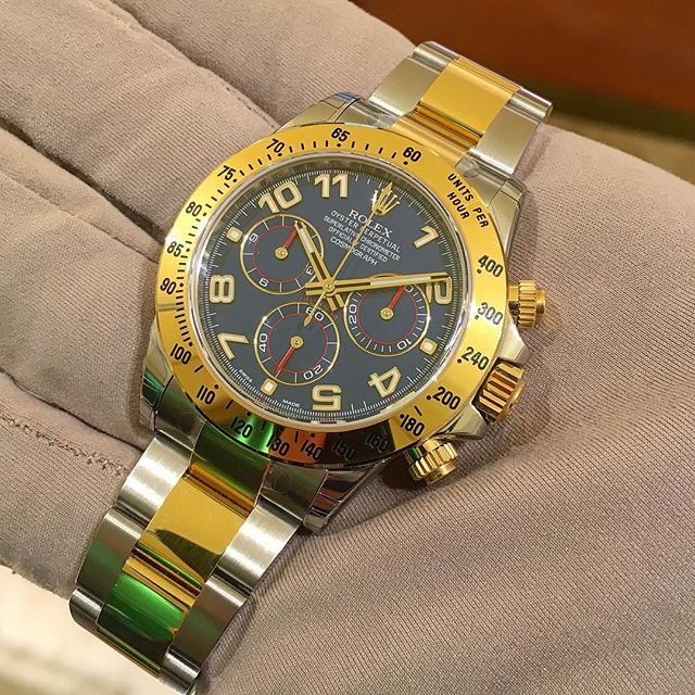 Rolex Daytona Ref. 116523, (c) Instagram @jeweler_in_paradise