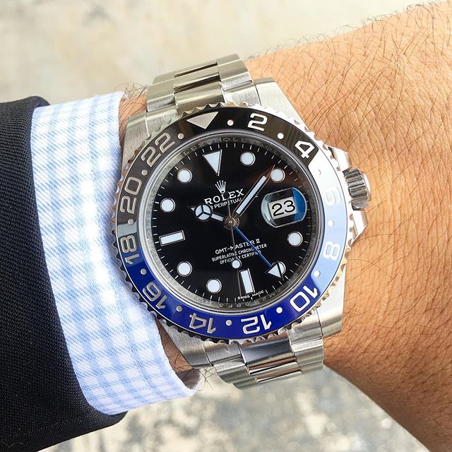 Rolex GMT-Master II Ref. 116710BLNR, (c) Instagram @jeweler_in_paradise