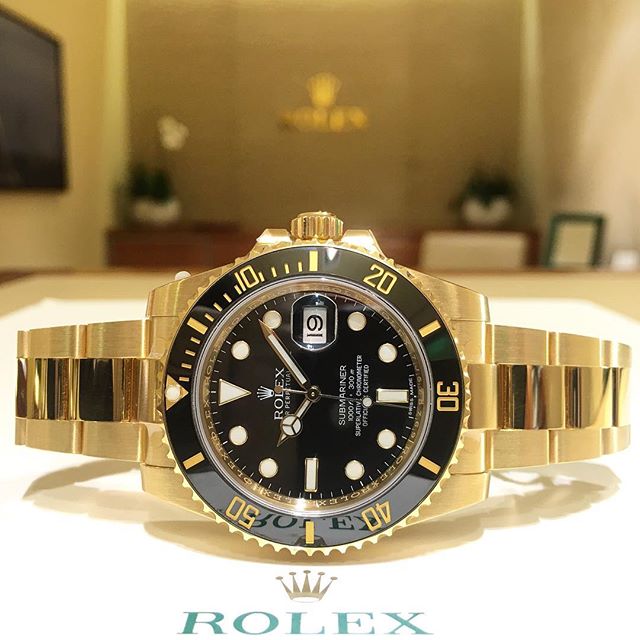 Rolex Submariner Ref. 116618LN, (c) Instagram @jeweler_in_paradise
