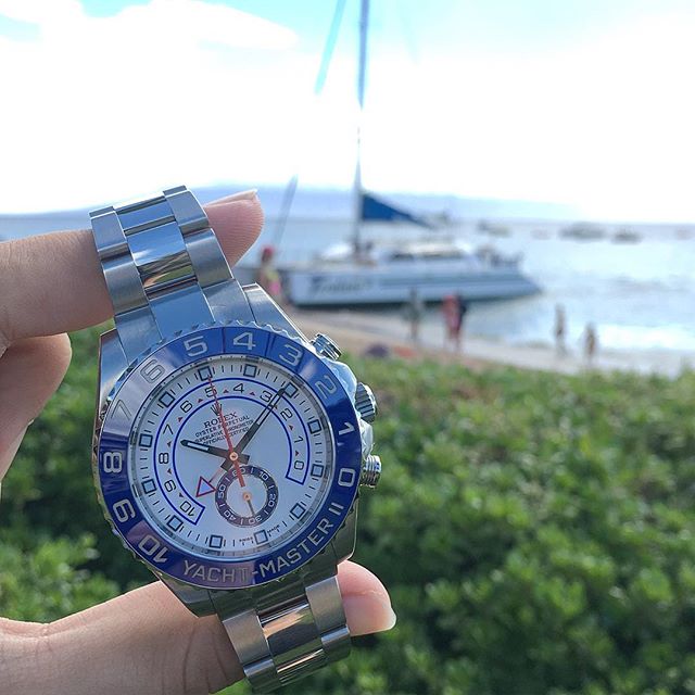Rolex Yacht-Master II Ref. 116680, (c) Instagram @jeweler_in_paradise