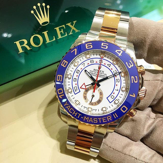 Rolex Yacht-Master II Ref. 116681, (c) Instagram @jeweler_in_paradise