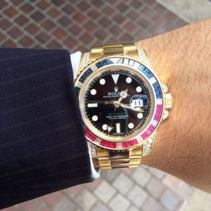Rolex GMT-Master II Ref. 116758SARU, (c) Instagram @jeweler_in_paradise